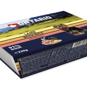 Ontario Natvoer - Tray lam met rijst