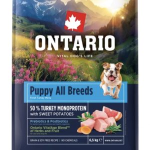 Ontario puppy - kalkoen & zoete aardappel - monoprotein