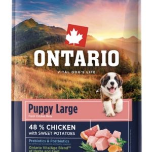 Ontario puppy - kip & zoete aardappel - large breed