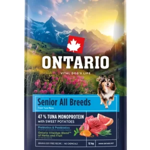Ontario Senior – monoproteïne tonijn & zoete aardappel